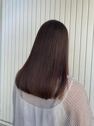 ロング カラー BRUNTJET所属・MAEDA MADOKAのヘアスタイル