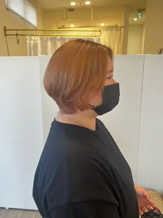 ショート 平間 稔希のヘアスタイル