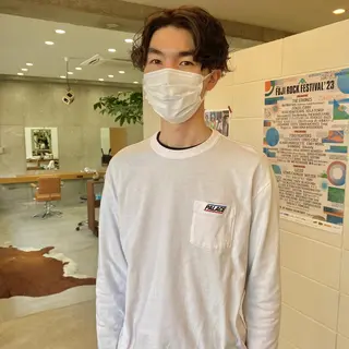 ショート パーマ メンズ Seymour  and    Sons所属・🌷Asuka /レイヤーカット🌷のヘアスタイル