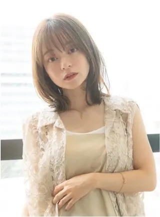 ミディアム granew所属・美艶ボブ 石井一成のヘアスタイル