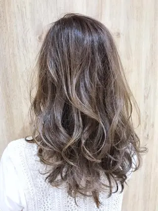 セミロング カラー ハイライト/髪質改善 ✂️十河祐輝のヘアスタイル