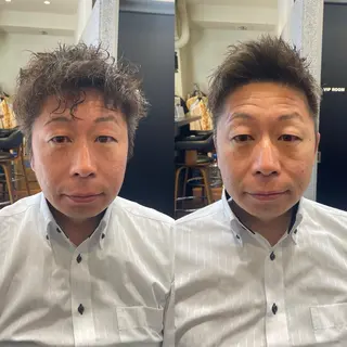 ショート メンズ トレサンパ所属・💈トレサンパ 💈金山駅✂︎愛実のヘアスタイル