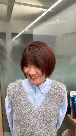 ショート カラー Lomalia Rukaのヘアスタイル