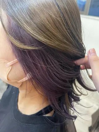 ミディアム ラム【CLAP】 🤍のヘアスタイル