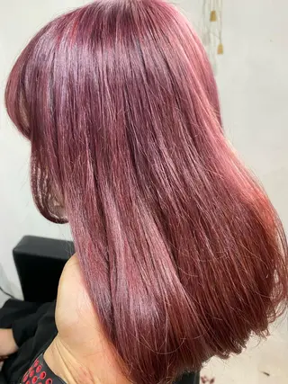 ミディアム カラー 銀座⚜️【脱白髪染め 美髪矯正】トグチのヘアスタイル