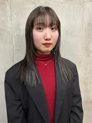 セミロング SALT WATER  恵比寿所属・SALTWATER AYARIのヘアスタイル