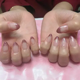 ミディアム hs nail salonのネイルデザイン