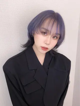 ミディアム 🇰🇷jisoo -ジス-🇰🇷のヘアスタイル