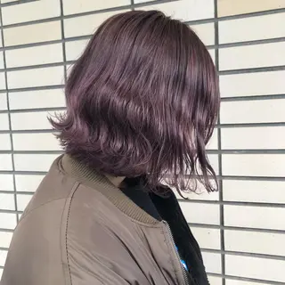 ミディアム カラー 2nd所属・🤍2nd🤍田所 美希のヘアスタイル