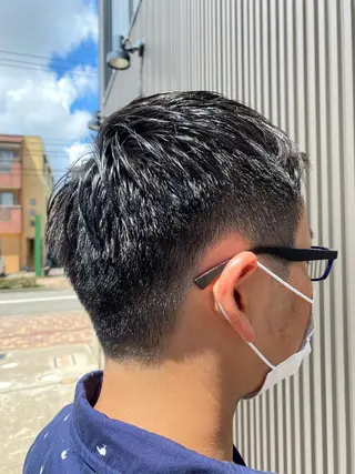 メンズ 多河 遥のヘアスタイル