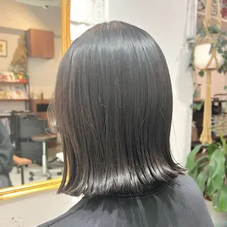 ミディアム re  view MIRUのヘアスタイル