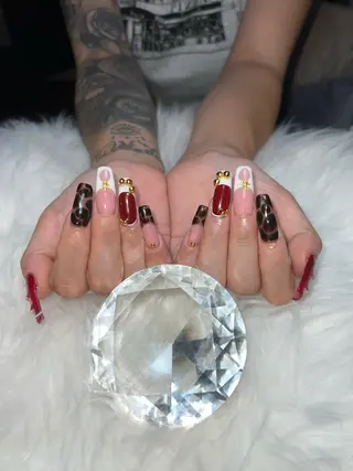 ネイル 井尻 紗菜のネイルデザイン