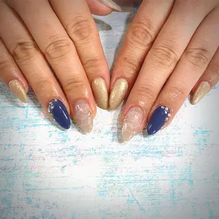 ネイル あなたの日常へ➕α♪ しろくま nailのネイルデザイン