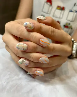 ネイル Lusso Nozomiのネイルデザイン