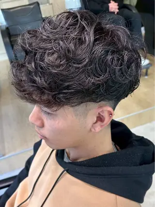 ショート パーマ メンズ fifth 天神大名II所属・fifth 凜のヘアスタイル