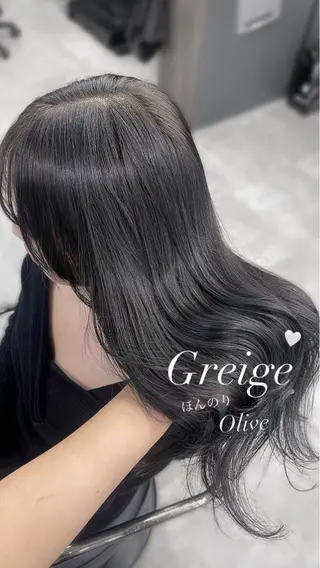 ロング haruna🤍 中韓mix✨のヘアスタイル