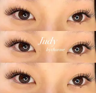 マツエク・マツパ Judy by charmeのマツエク・マツパデザイン