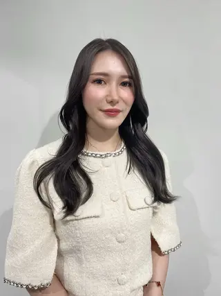 カラー AO所属・RISAKO 艶髪モテヘア🎀府中のヘアスタイル