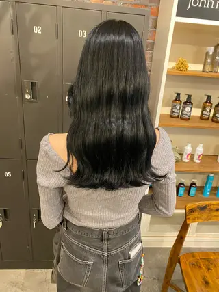 セミロング the BRIDGE 加藤みのりのヘアスタイル