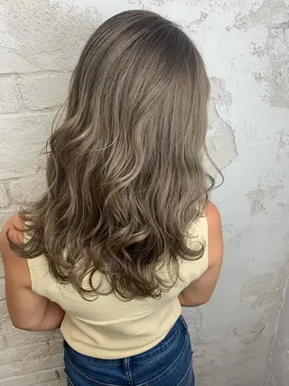 セミロング カラー 🎀モテ髪ﾐﾙｸﾃｨ ｰ🎀yasunaのヘアスタイル