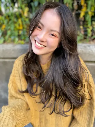 ロング 平 一裕のヘアスタイル