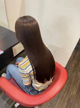 ロング カラー 脇 麻紘のヘアスタイル