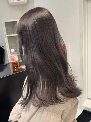 ロング カラー 原宿 ツヤカラー🫧 ちり🍎のヘアスタイル