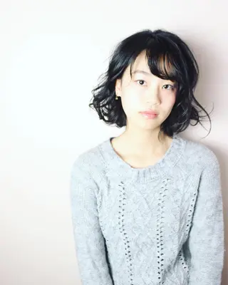 ミディアム カラー パーマ ✨U-topia渡邉 大樹【公認資格有】✨のヘアスタイル