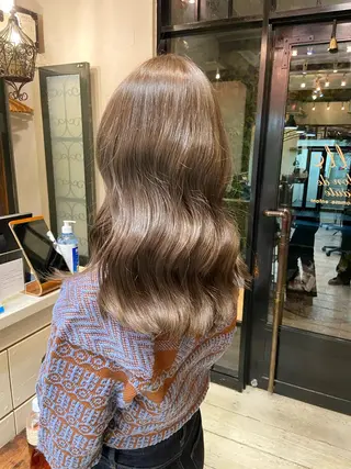 カラー ダメージレス美容師 🌱水島侑理のヘアスタイル