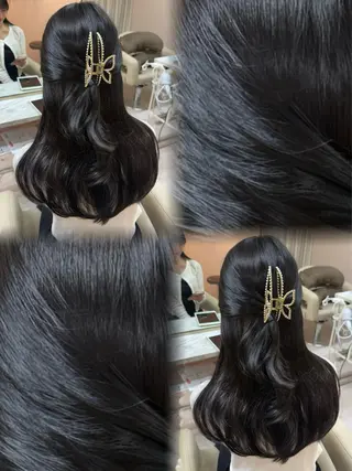 ロング カラー ♡韓国/レイヤー カット/Ayana♡のヘアスタイル