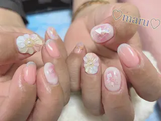 ネイル まるみ ♡のネイルデザイン