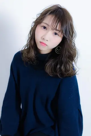 ロング カラーモデル/矢野 貴規のヘアスタイル