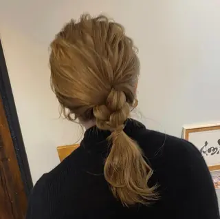 ミディアム カラー nanaka/ レイヤーカットのヘアスタイル