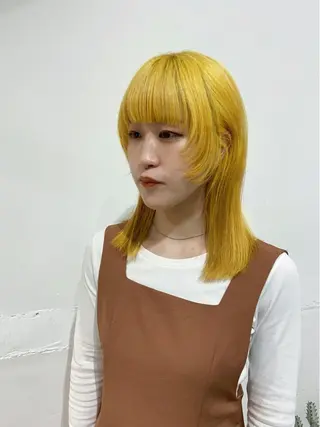 ミディアム カラー 229所属・maki @pullnocのヘアスタイル