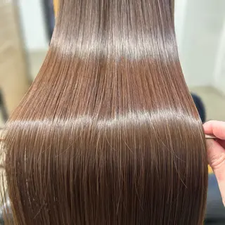 ロング パーマ みやたゆうき 髪質改善講師のヘアスタイル