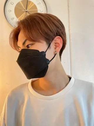 カラー メンズ 京都美容師 塩のヘアスタイル