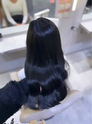 ロング 🤍艶髪韓国ヘア🤍 Rikoのヘアスタイル