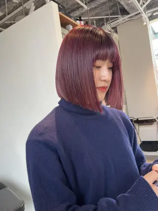 ミディアム yelm (official)のヘアスタイル