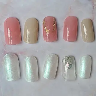 ネイル 6RokuHair（ロクヘアー)所属・門川 茉奈美のネイルデザイン