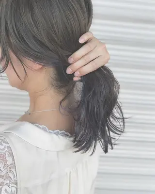 ミディアム カラー BRICK所属・［BRICK］Yui ナチュラル系の極みのヘアスタイル