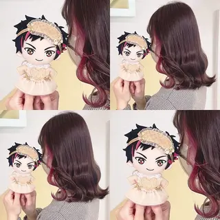 カラー 渋谷:インナーカラー ／🍒エリカ🍒のヘアスタイル