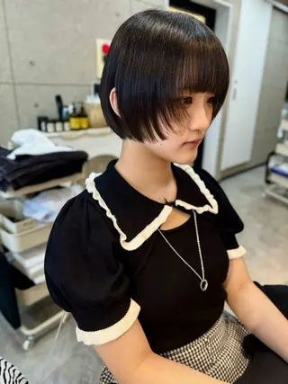 ショート コイデ リュウセイのヘアスタイル