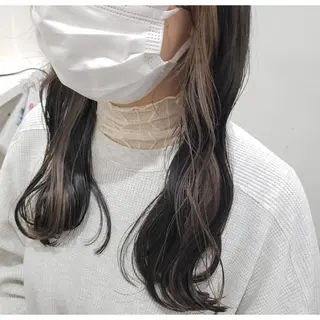 セミロング カラー ヘアアレンジ 髪質改善サロン🍃 AIRI のヘアスタイル