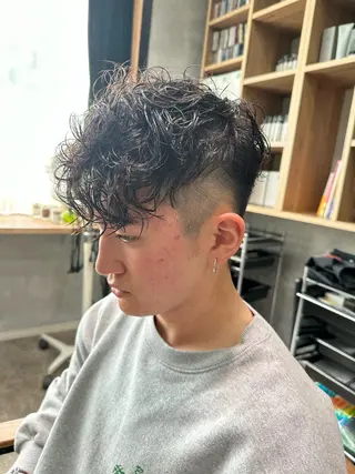 メンズ 大久保 優香のヘアスタイル