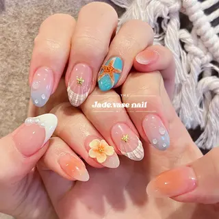 ネイル ✰Jade.vase 銀座一丁目・東銀座のネイルデザイン