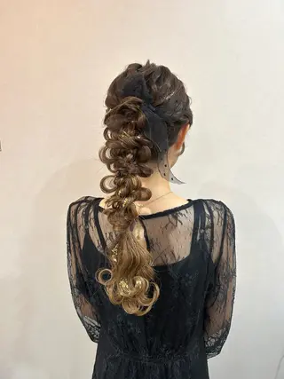 ロング 平沼 葉津紀のヘアスタイル