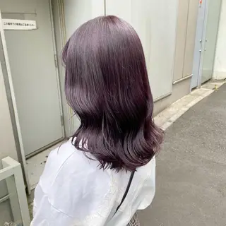 ロング カラー 大人っぽ韓国レディ レイヤー🤍渋谷のヘアスタイル