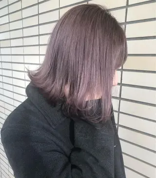 ミディアム カラー 2nd所属・🤍2nd🤍田所 美希のヘアスタイル