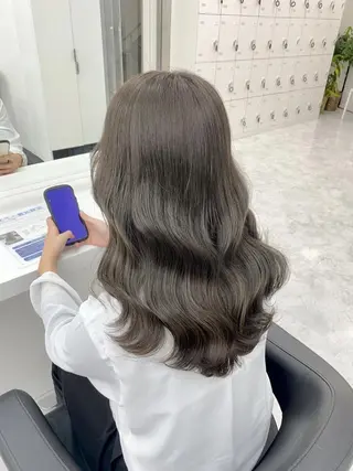カラー 🌿赤み消し艶カラー ✨BABY上野🌿のヘアスタイル