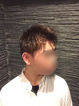 ショート カラー メンズ 【24時まで営業✨】 吉本 成樹のヘアスタイル